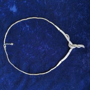925 Sterling Silver Bohemian Statement Necklace